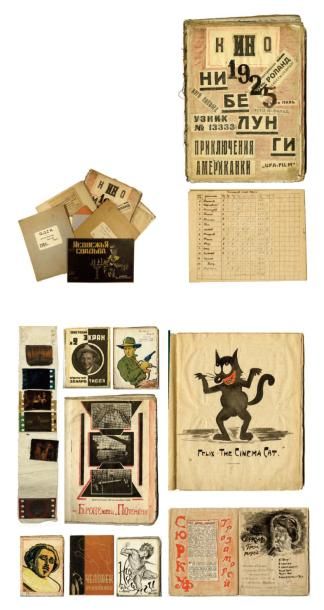 SACS (SOCIÉTÉ DES AMIS DU CINÉMA SOVIÉTIQUE)
Scrapbooks,...