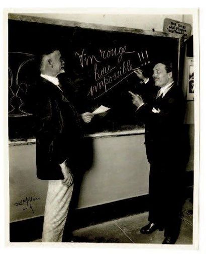 J.C. Milligan et agences diverses
«Vin rouge,...