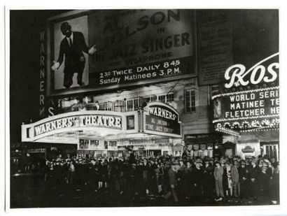(ALAN CROSLAND)
Sortie du film Le Chanteur...