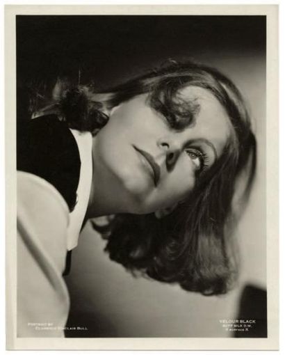 CLARENCE SINCLAIR BULL
Greta Garbo Hollywood,...