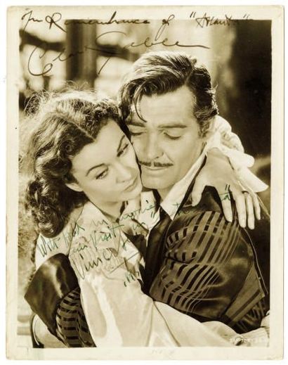 ATT. À FRED PARRISH
Vivien Leigh et Clark...