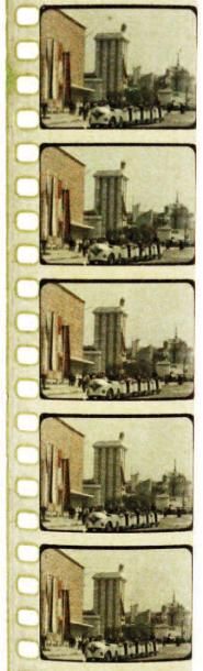 ÉQUIPE DE TOURNAGE AGFA Reportage sur le...