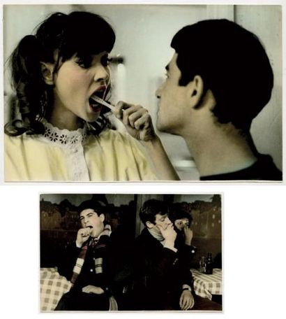 (JEAN-LUC GODARD)
Anna Karina, Jean-Claude...