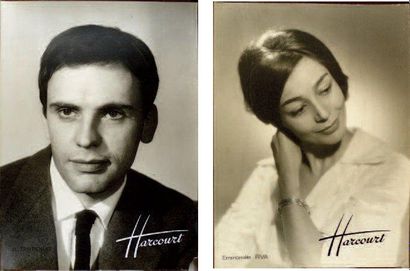 Studio Harcourt
Deux grands portraits: Emmanuelle...