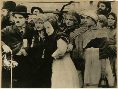 (Charlie Chaplin) L’Émigrant, 1917 Tirage...