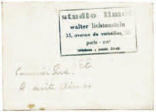 WALTER LICHTENSTEIN
Quatre scènes de tournage...