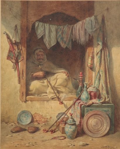 Adolphe MIDY (1797-1874)
The Bazaar Merchant,...