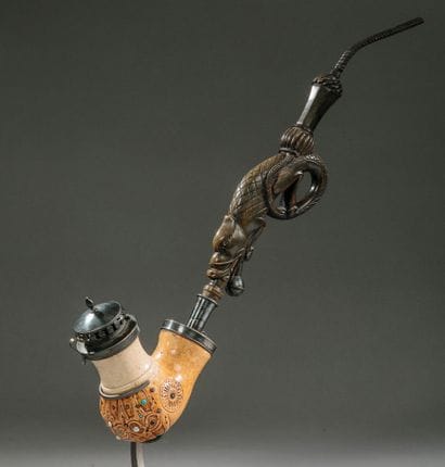 Ottoman meerschaum pipe with furnace
Meerschaum,...