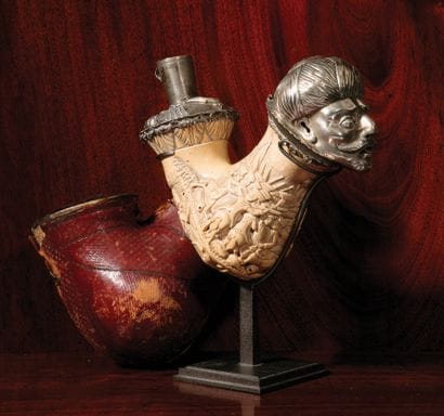 Meerschaum pipe bowl
Meerschaum, silver
Vienna,...