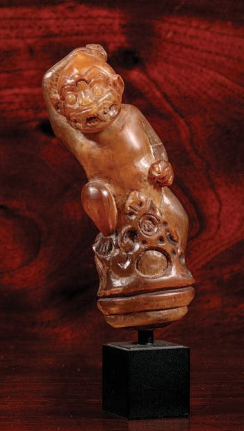 Kriss handle
Blond horn (bovid)
Indonesia,...