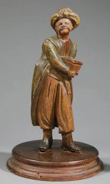 Turkish merchant
Wood carved and painted...
