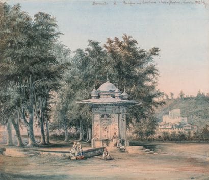 19th century French school
View of the Asian...