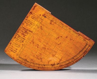 Astrolabe quadrant
Wood, polychrome and gold
Turkey,...