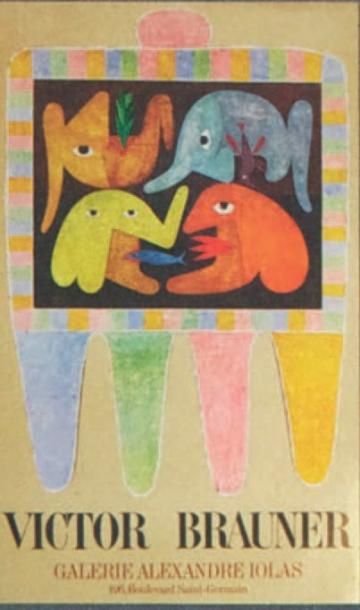 BRAUNER Victor
AFFICHE. Paris, Alexandre...