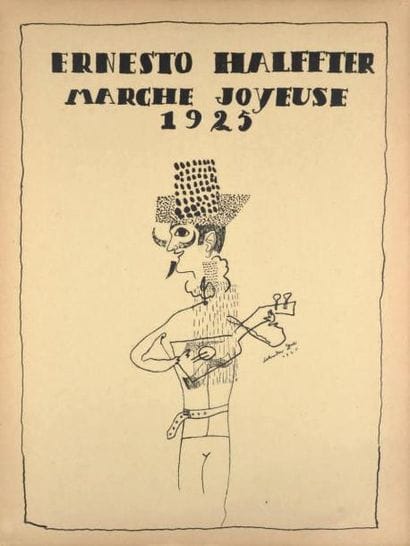 DALI Salvador
HALFFTER Ernesto. MARCHE JOYEUSE....