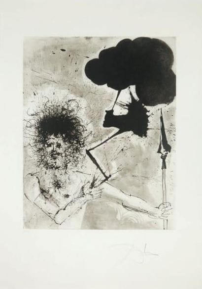 DALI Salvador
ZEUS. GRAVURE ET AQUATINTE...