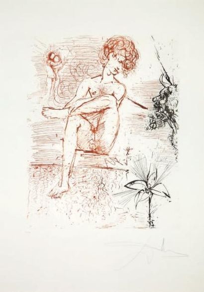 DALI Salvador
NARCISSE. GRAVURE À LA POUPÉE...