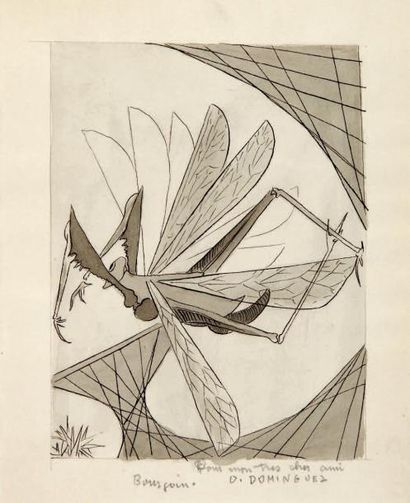 DOMINGUEZ Oscar
DESSIN ORIGINAL À L'ENCRE...