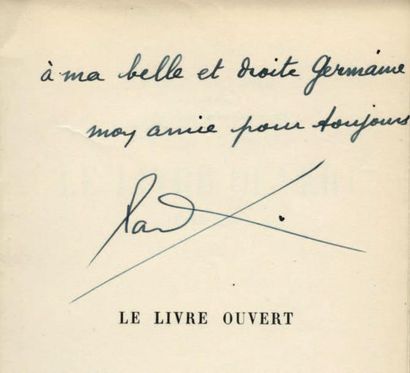 ELUARD Paul
LE LIVRE OUVERT. (1938- 1940)...