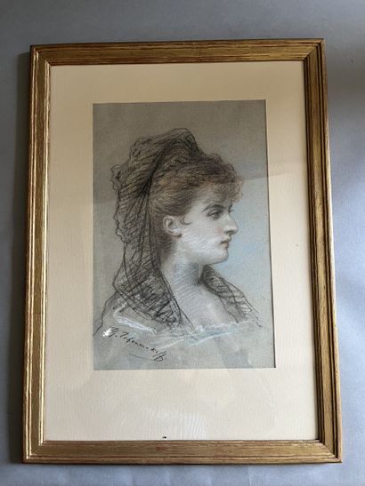 Théodore TCHOUMAKOFF (1823-1911) Portrait...