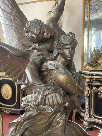 Antonin MERCIE (1845-1916)
Gloria Victis
Sculpture...