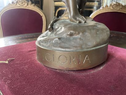 Antonin MERCIE (1845-1916)
Gloria Victis
Sculpture...