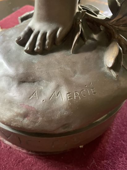 Antonin MERCIE (1845-1916)
Gloria Victis
Sculpture...
