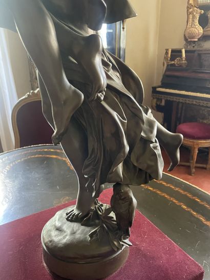 Antonin MERCIE (1845-1916)
Gloria Victis
Sculpture...