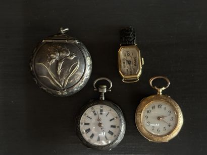 Small octagonal ladies' watch dial, case...