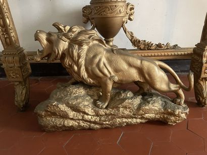 Robert BOUSQUET (1894-1917)
Lion rugissant
Sculpture...