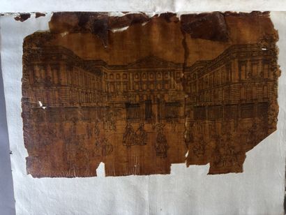 Large folio album featuring around 100 drawings...