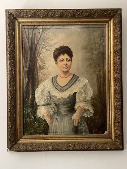 M. BERTRAND ?
Portrait of a Woman with a...