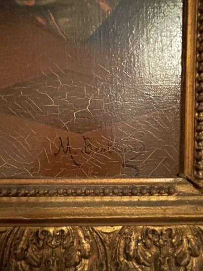 M. BERTRAND ?
Interior scenes
Pair of paintings,...