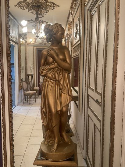 20th century school Woman draped in antique...