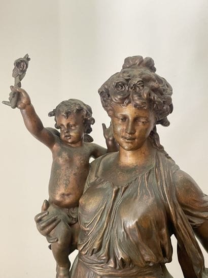 Léon GREGOIRE (XIX-XX)
Allegory of Fertility
Sculpture...