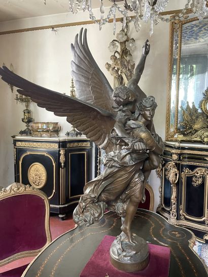 Antonin MERCIE (1845-1916)
Gloria Victis
Sculpture...