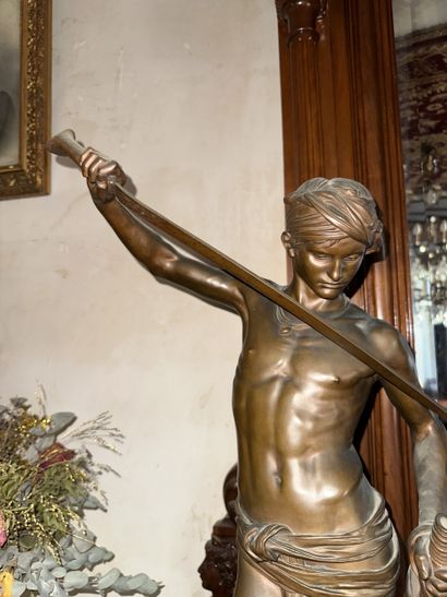 Antonin MERCIE (1845-1916)
David vainqueur
Sculpture...