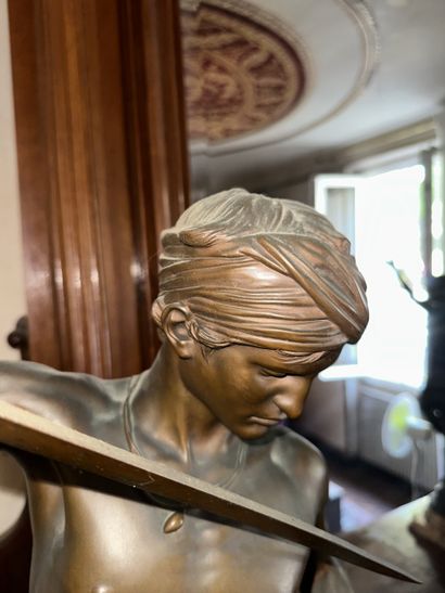 Antonin MERCIE (1845-1916)
David vainqueur
Sculpture...