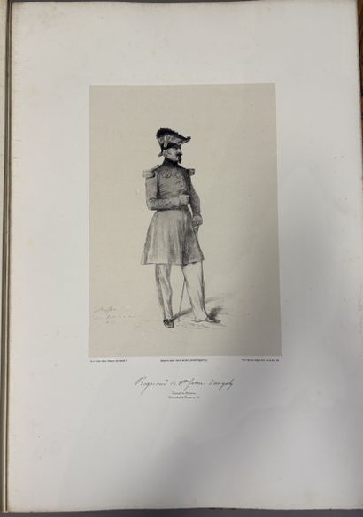 RAFFET (Auguste). 25 unpublished plates....