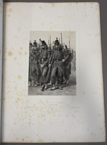 RAFFET (Auguste). Expédition de Rome. 1849....