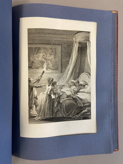 LA FONTAINE (Jean de). - FRAGONARD. Suite...