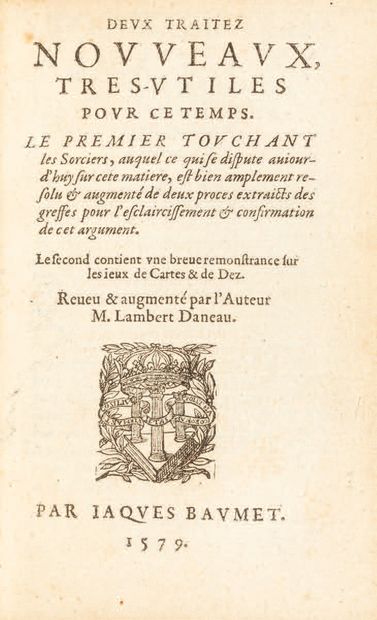 DANEAU (Lambert). Two new treatises, very...