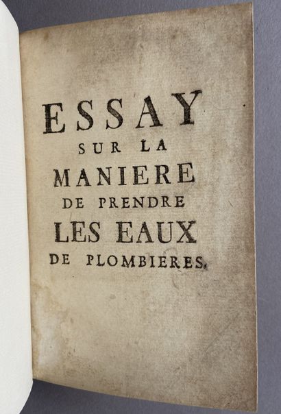 REMIREMONT. - LEMAIRE (Joseph). Essay on...
