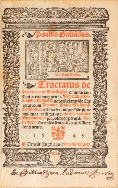 GRILLANDUS (Paulus). Tractatus de hereticis:...
