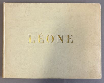 COCTEAU (Jean). Léone. Paris, NRF, 1945....