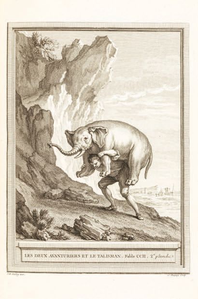 LA FONTAINE (Jean de). Fables choisies, mises...
