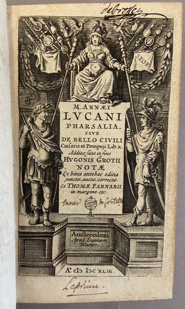 LUCAIN. Pharsalia sive de bello civili Caesaris...