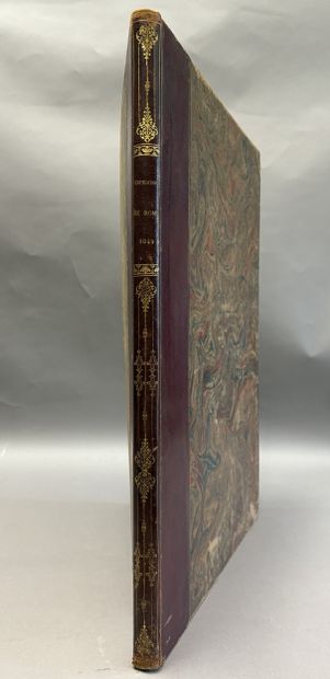 RAFFET (Auguste). Expédition de Rome. 1849....