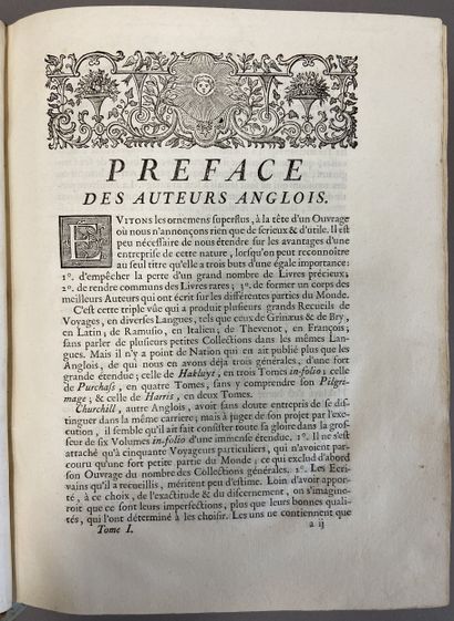 PRÉVOST (Abbé). Histoire générale des voyages....