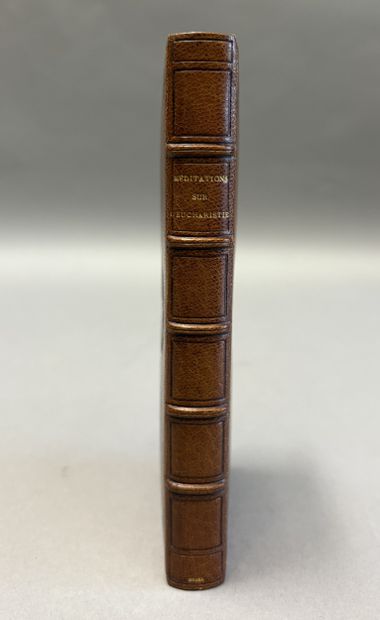 CAMEO BINDING. - BOSSUET. Meditations on...